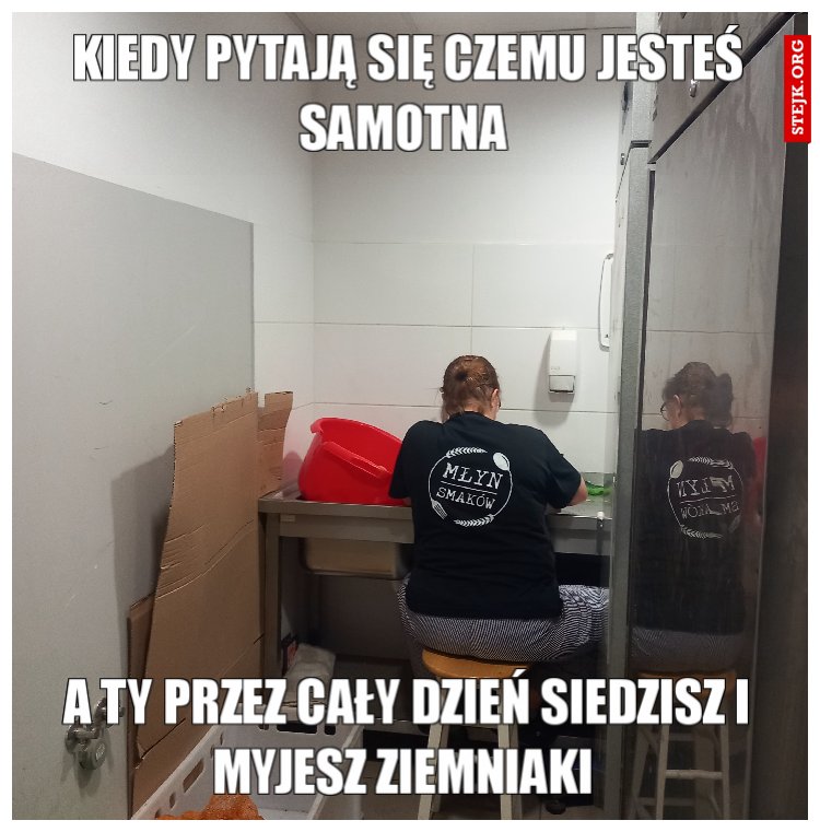 Kiedy pytają się czemu jesteś samotna 
