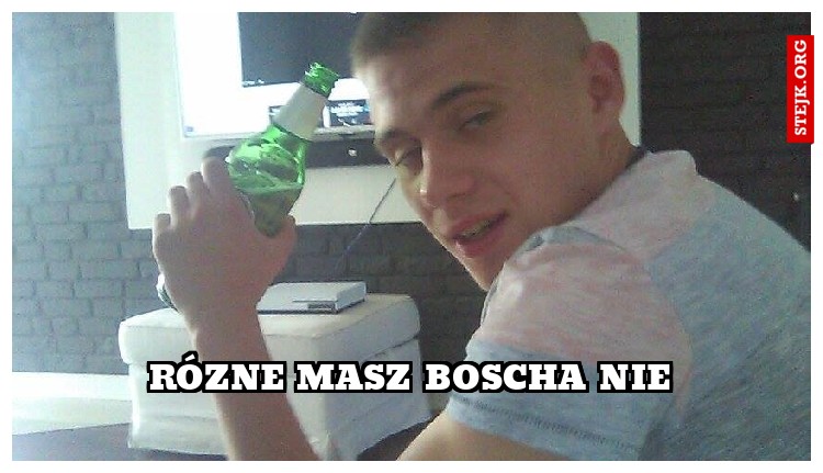 RÓZNE MASZ BOSCHA NIE