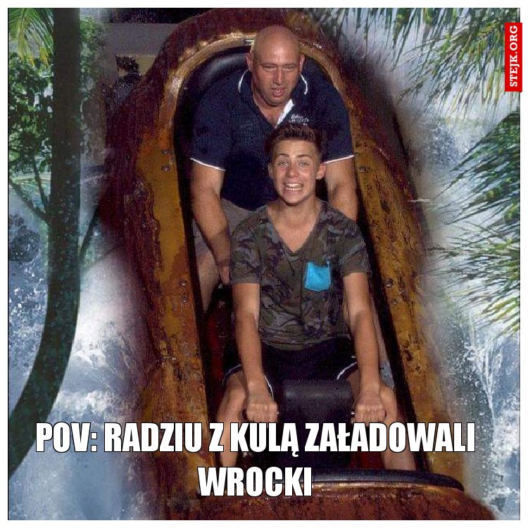 Gdy radziu z kulą zapakowali wrocki