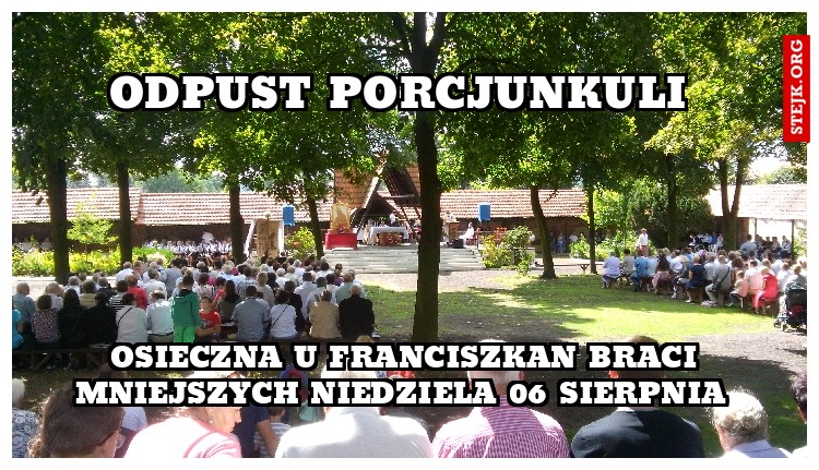 Odpust Porcjunkuli 