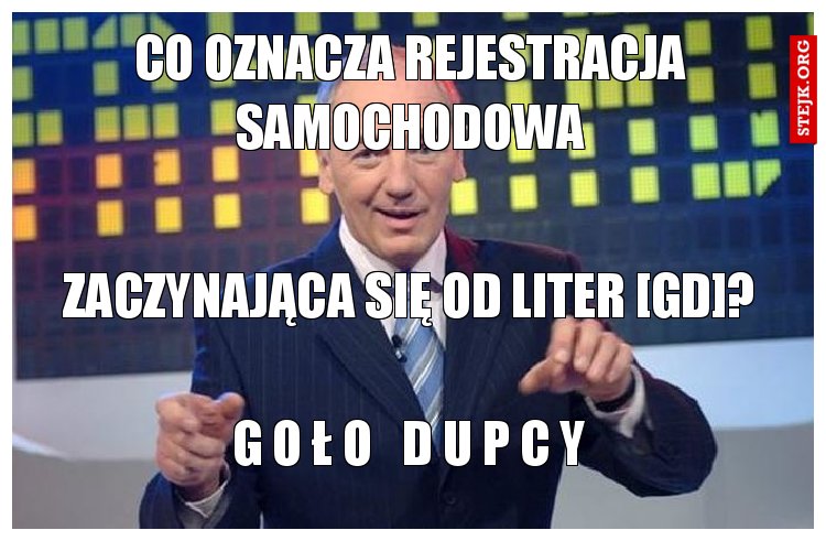 co oznacza rejestracja samochodowa