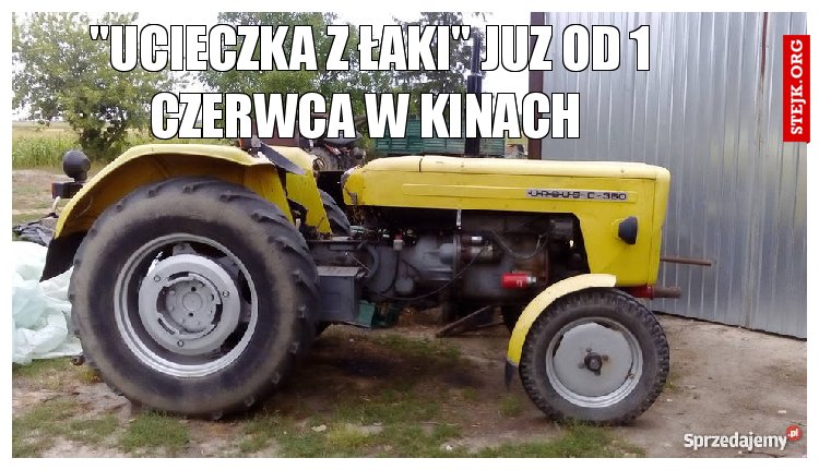 "ucieczka z łaki" juz od 1 czerwca w kinach 