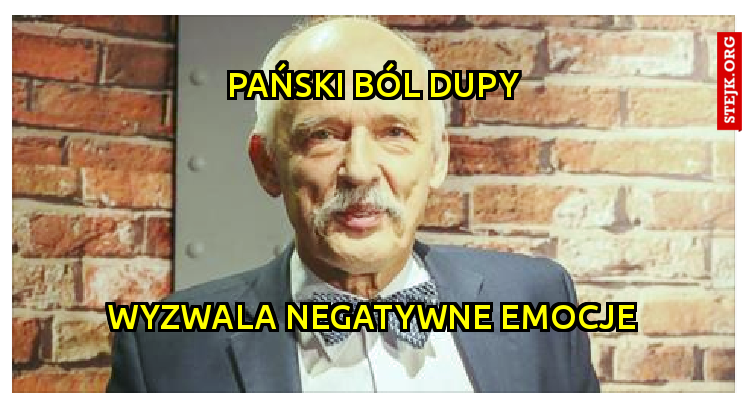 wyzwala negatywne emocje