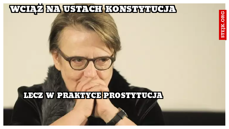 wciąż na ustach konstytucja