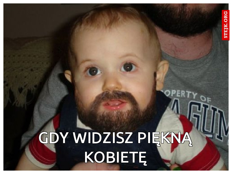 Gdy widzisz piękną kobietę