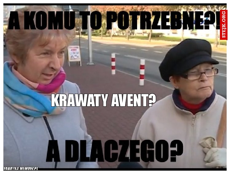 Krawaty AVENT?