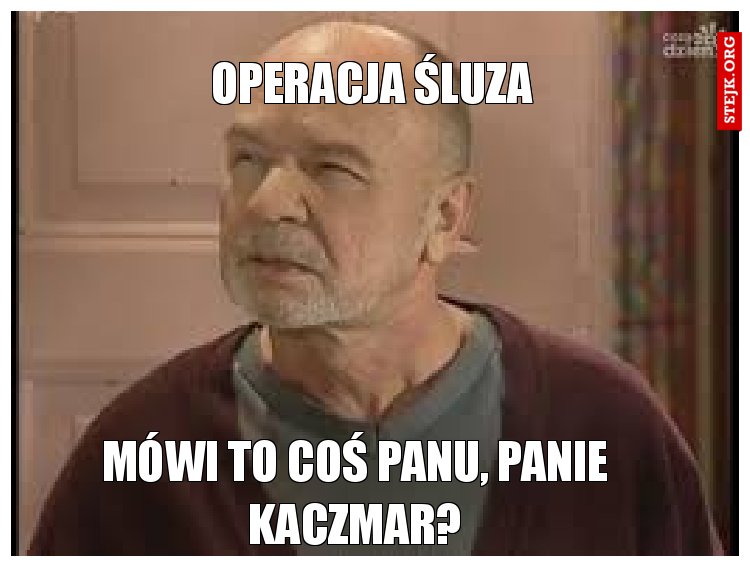 Operacja Śluza