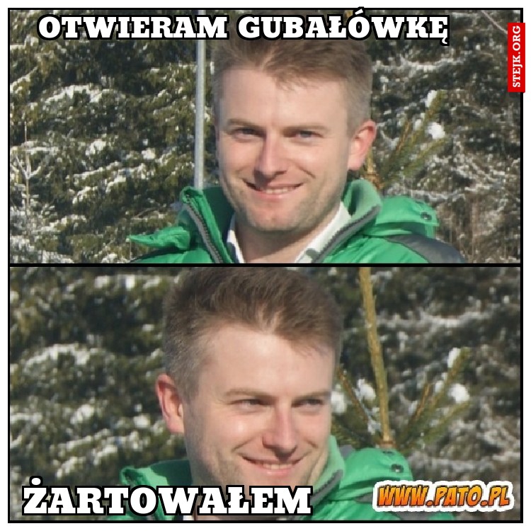otwieram gubałówkę