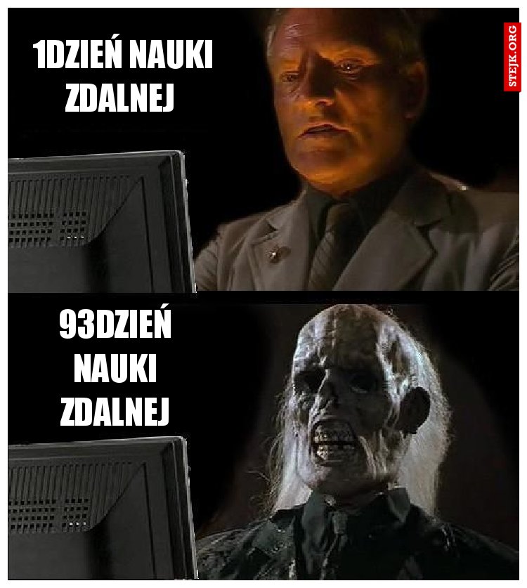 1dzień nauki zdalnej 