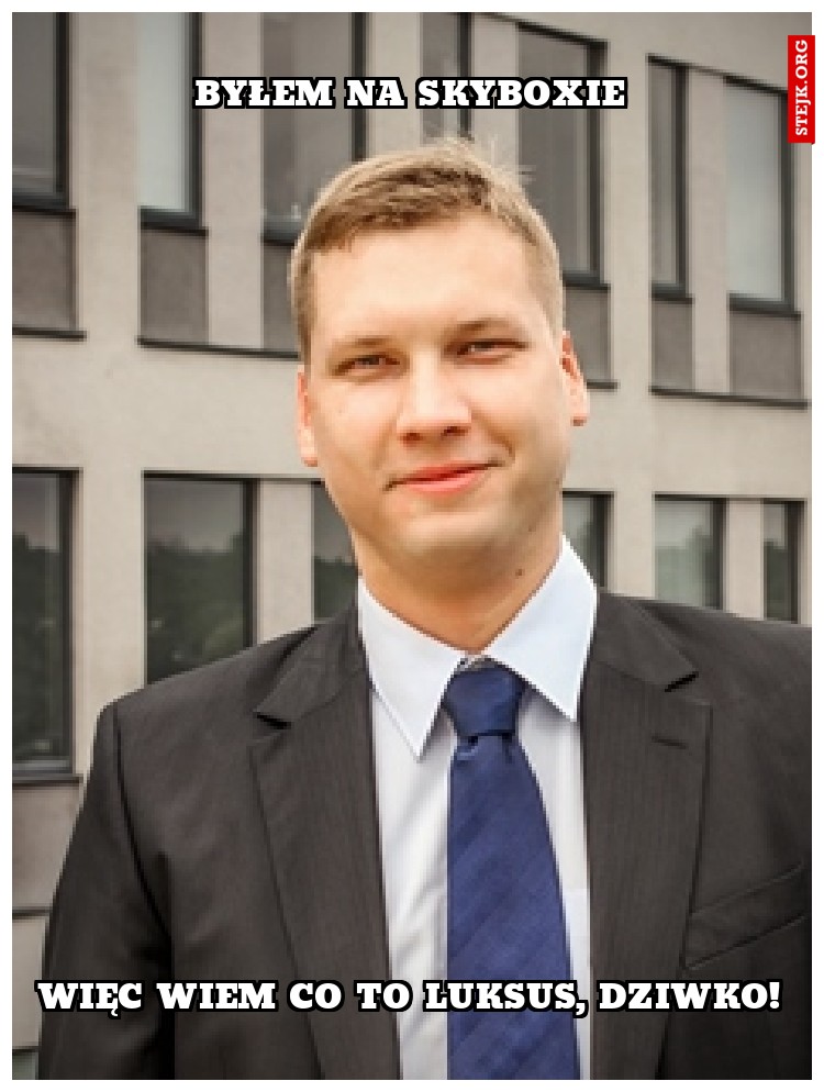 BYŁEM NA SKYBOXIE