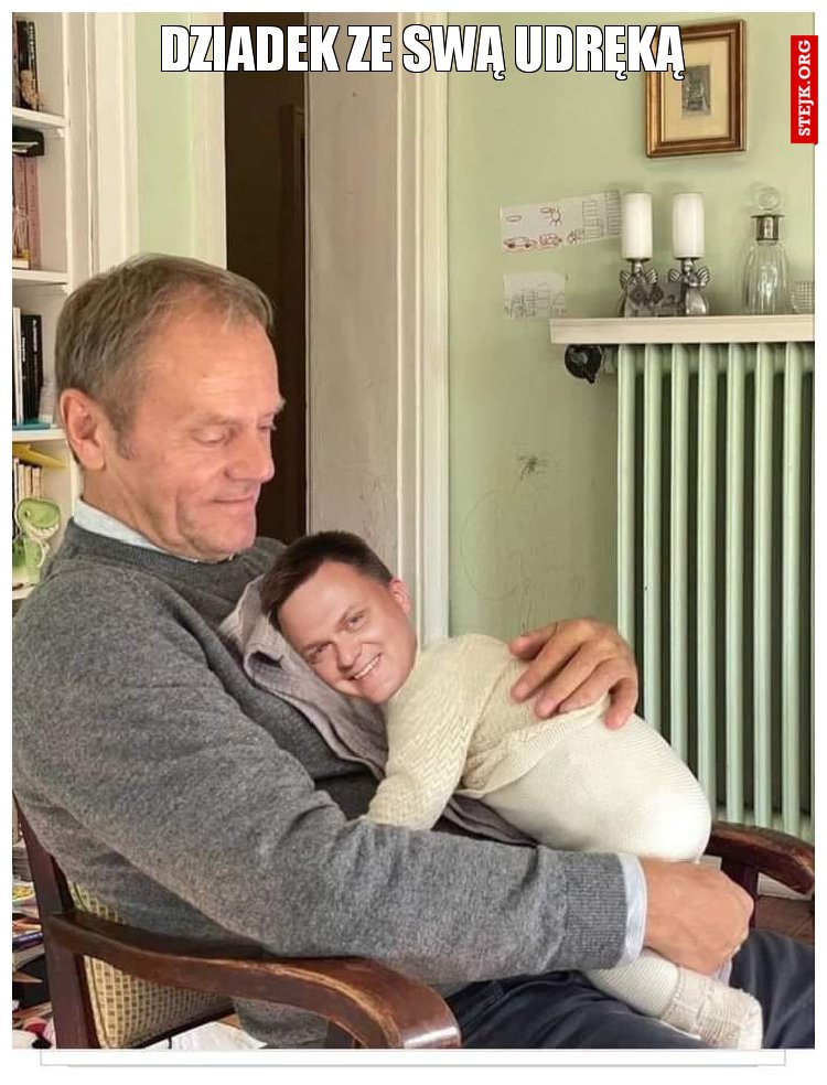 Dziadek ze swą udręką