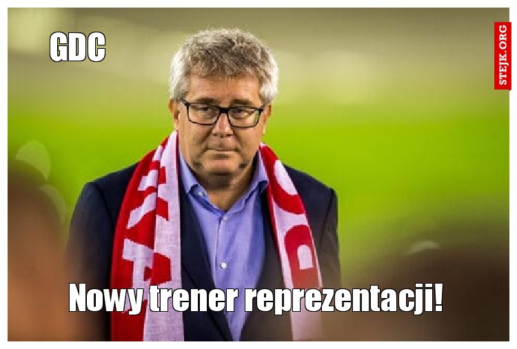 Nowy trener reprezentacji!