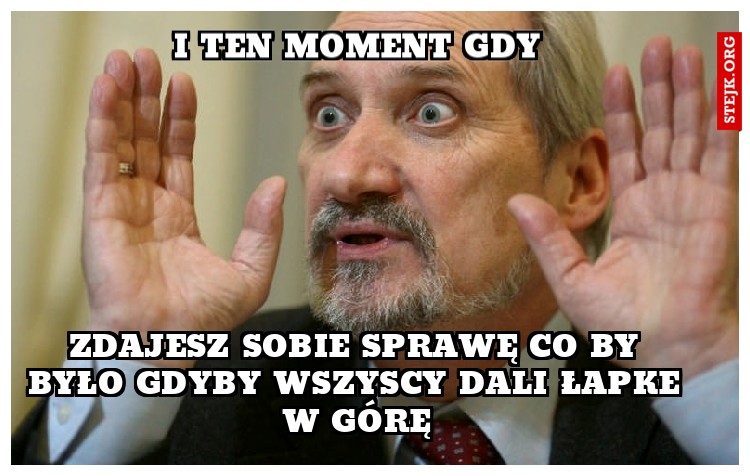 I ten moment gdy