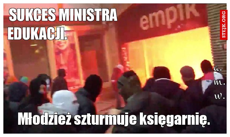 sukces ministra 