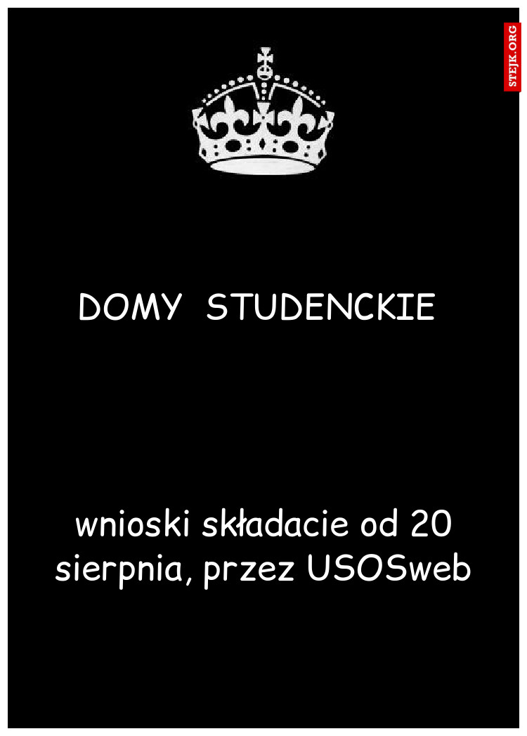 DOMY  STUDENCKIE