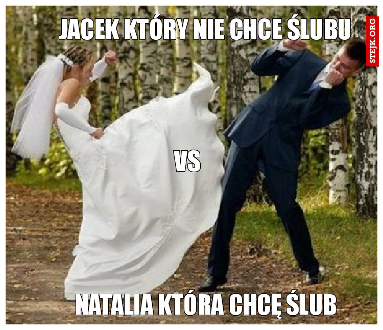Jacek który nie chce ślubu