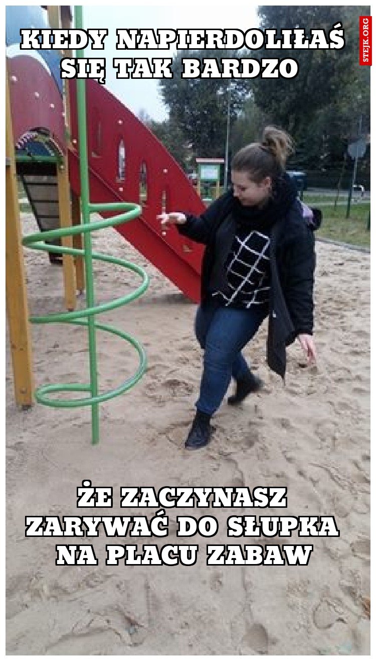 Kiedy stoisz sobie na przystanku gdy nagle