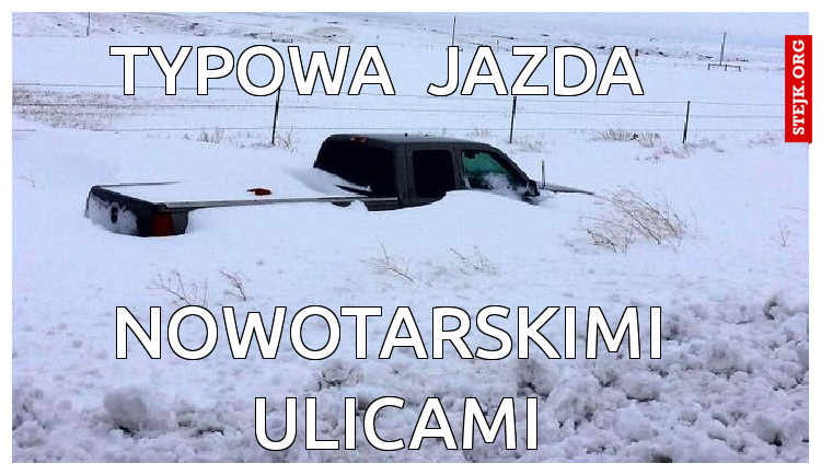 typowa  jazda