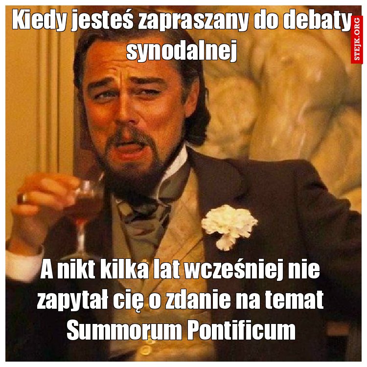 Kiedy jesteś zapraszany do debaty synodalnej