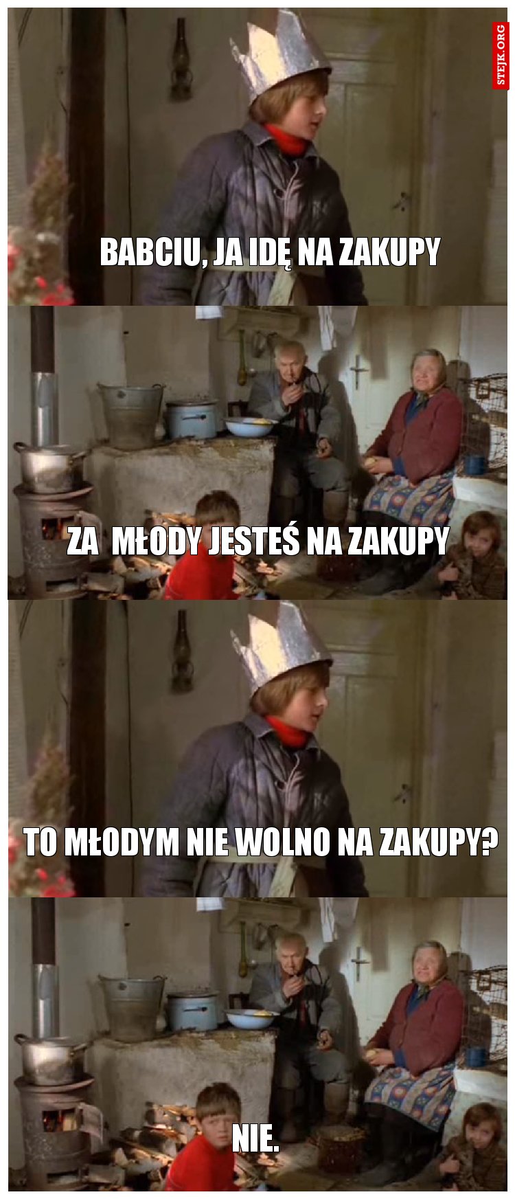 BaBCIU, ja idę na zakupy