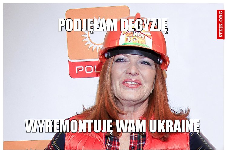 Podjęłam decyzję