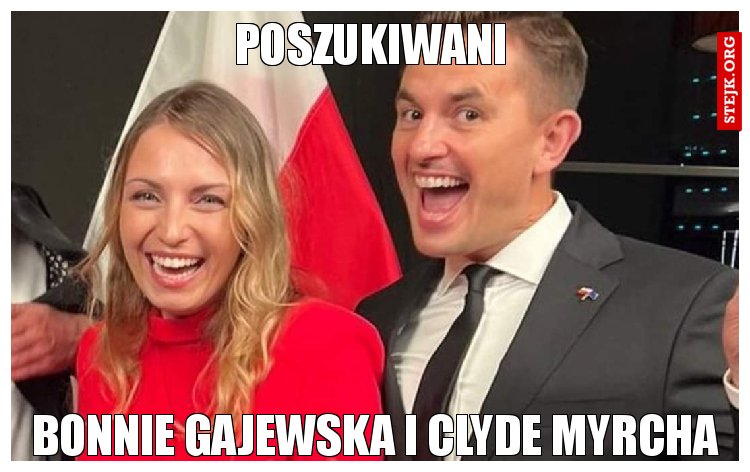 Bonnie Gajewska i Clyde myrcha