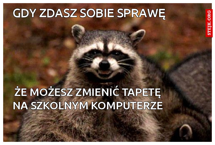 Gdy zdasz sobie sprawę