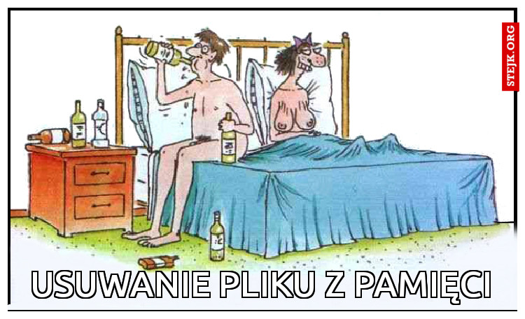 USUWANIE PLIKU Z PAMIĘCI
