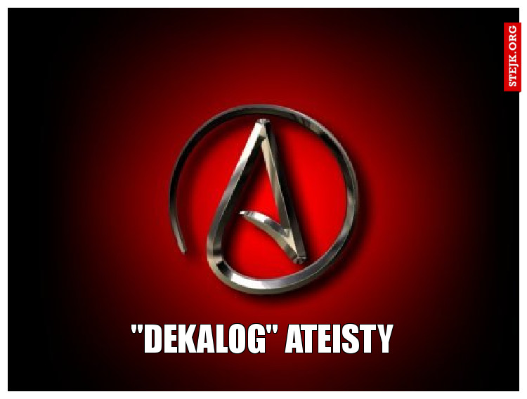 "Dekalog" ateisty