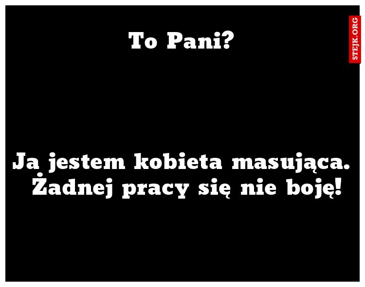To Pani?