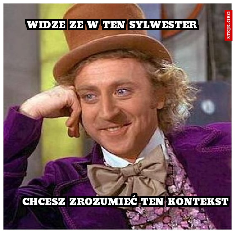 WIDZE ZE W TEN SYLWESTER