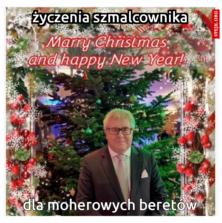 życzenia szmalcownika