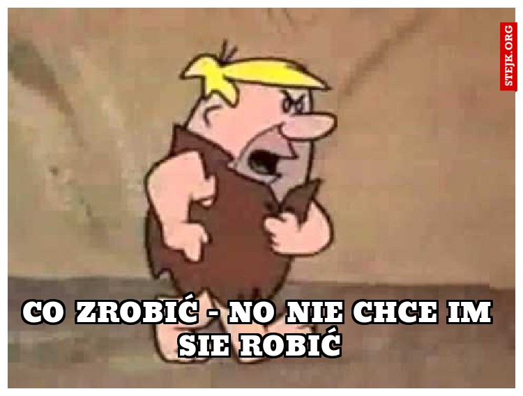 Co zrobić - No nie chce im sie robić