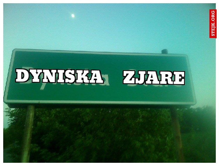 dyniska   zjare