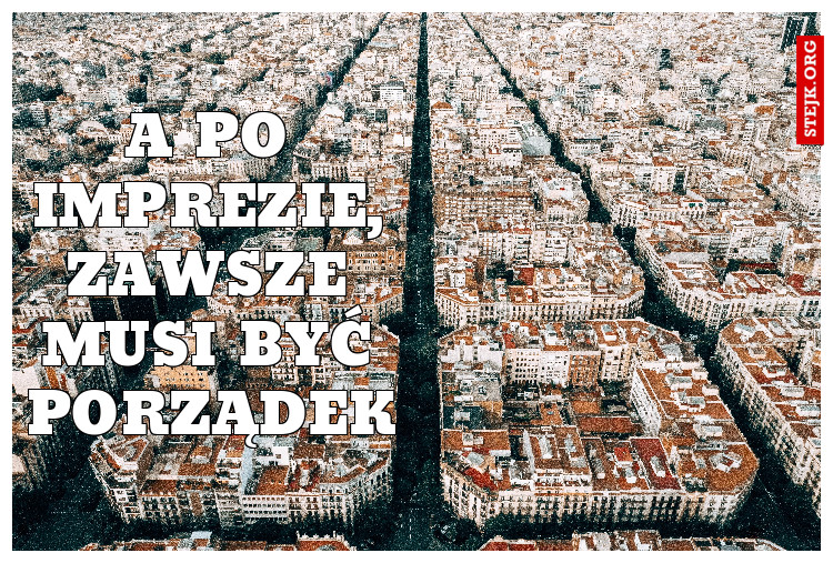 Jak imprezka u Magdy ...to na ostro
