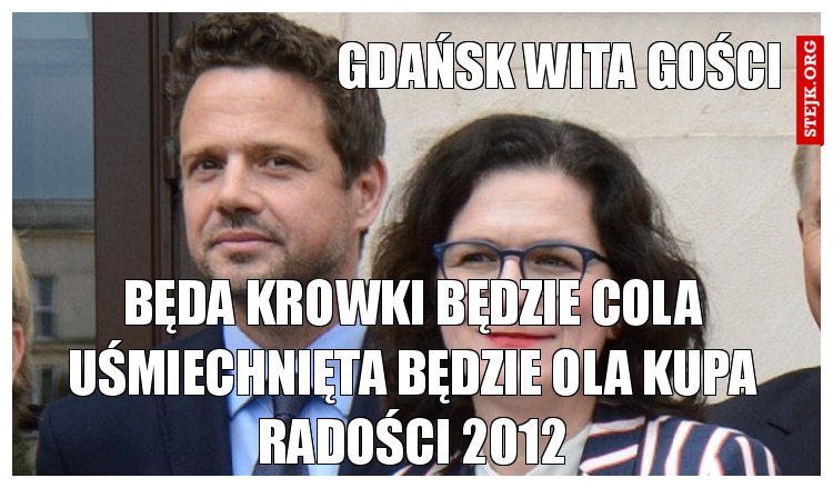 GDAŃSK WITA GOŚCI
