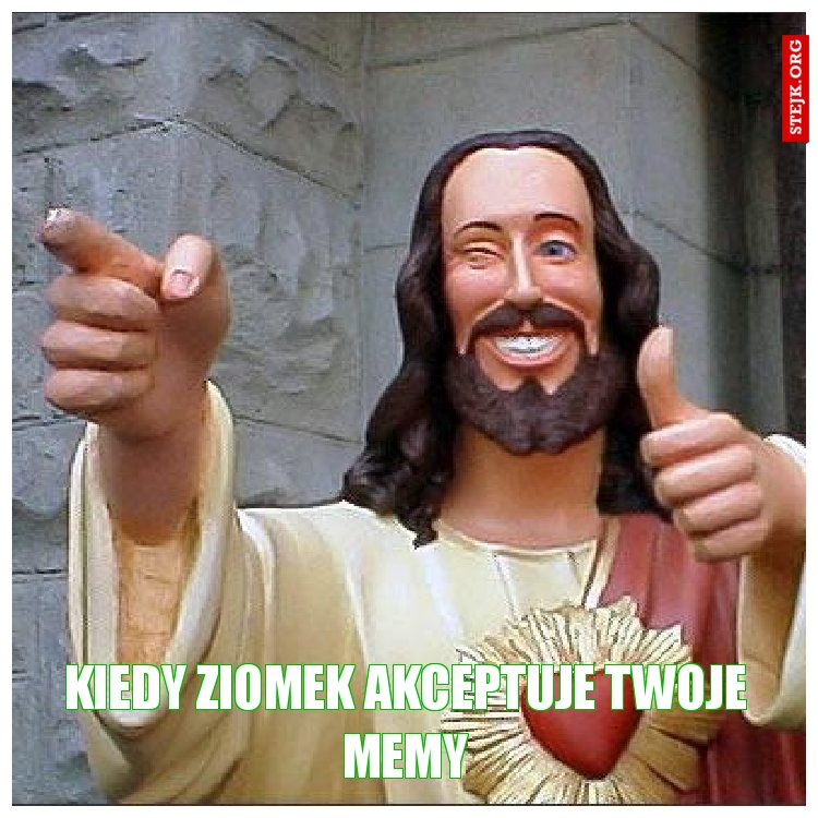 KIEDY ZIOMEK AKCEPTUJE TWOJE MEMY
