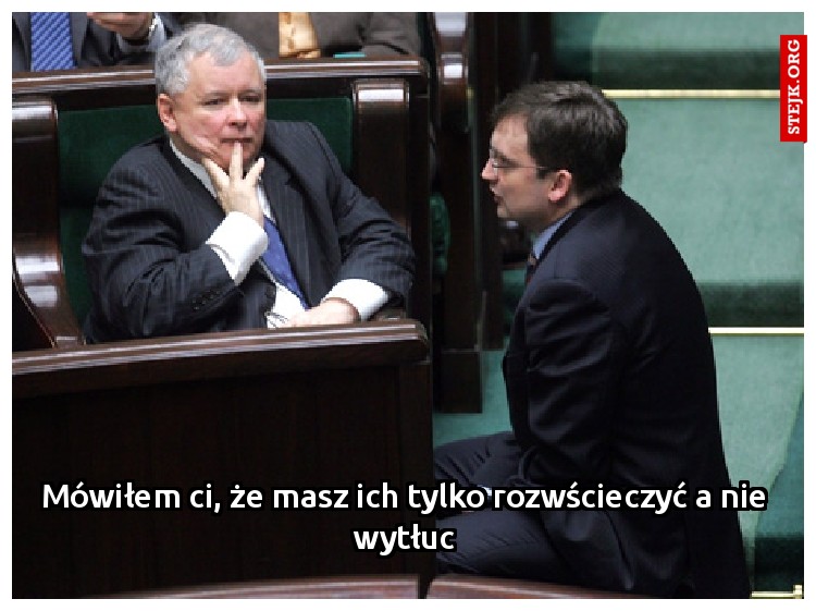 Mówiłem ci, że masz ich tylko rozwścieczyć a nie wytłuc