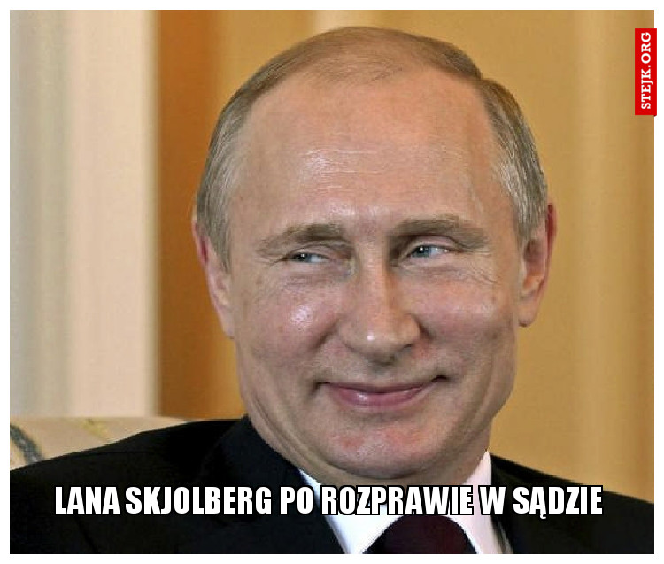 Lana skjolberg po rozprawie w sądzie
