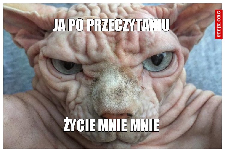 JA PO PRZECZYTANIU