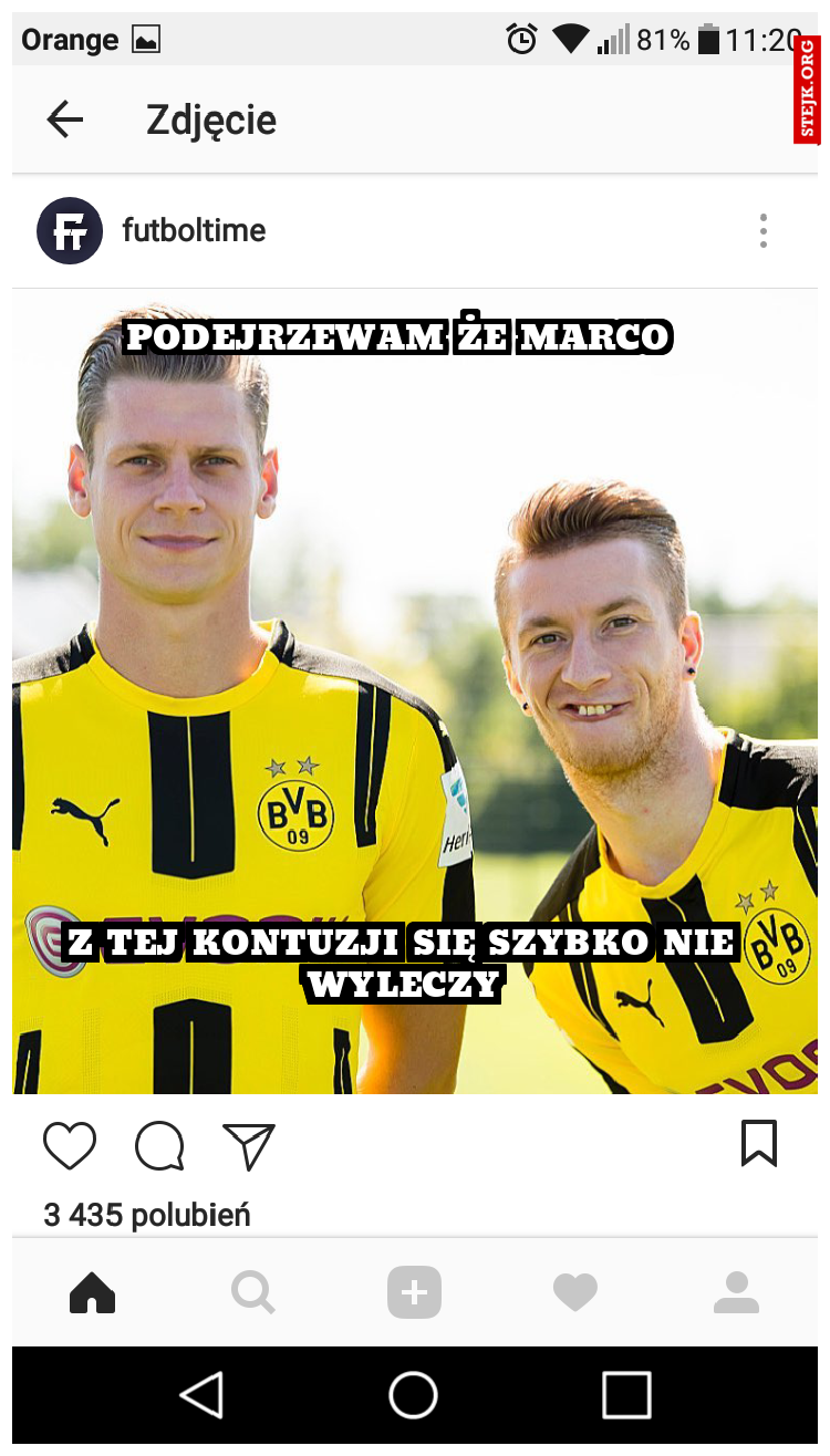 podejrzewam że marco