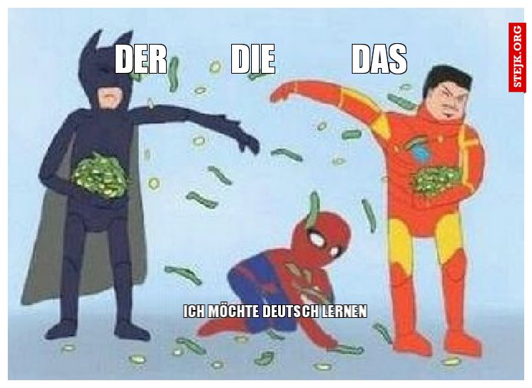 Ich möchte Deutsch lernen