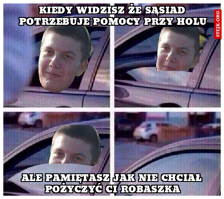 gdzie tą zanentę wyrzucasz?!?