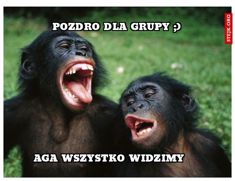 Aga wszystko widzimy
