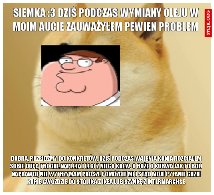 siemka :3 dziś podczas wymiany oleju w moim aucie zauważyłem pewien problem