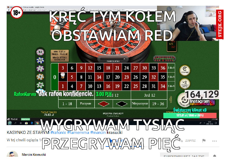 Kręć tym kołem obstawiam red