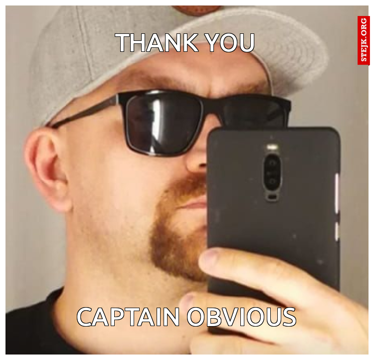 captain obvious