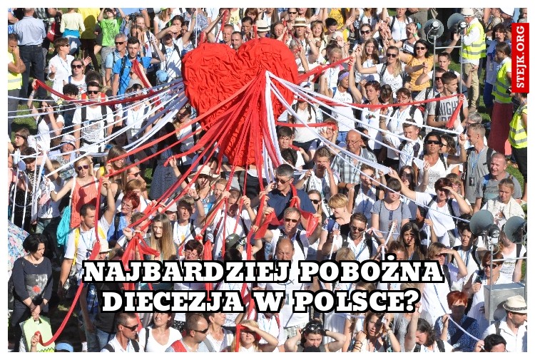 Najbardziej pobożna diecezja w Polsce? 