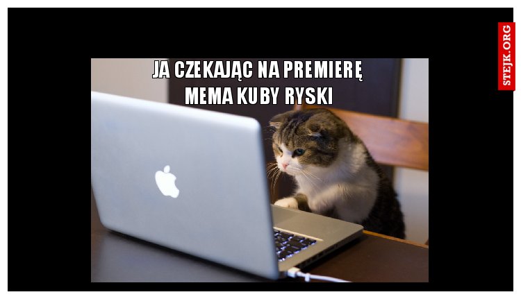 Ja czekając na premierę mema kuby ryski