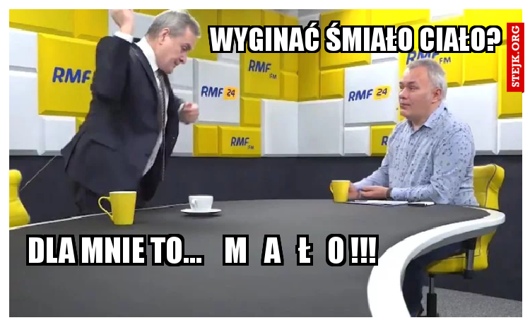wyginać śmiało ciało?